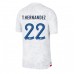 Cheap France Theo Hernandez #22 Away Football Shirt World Cup 2022 Short Sleeve